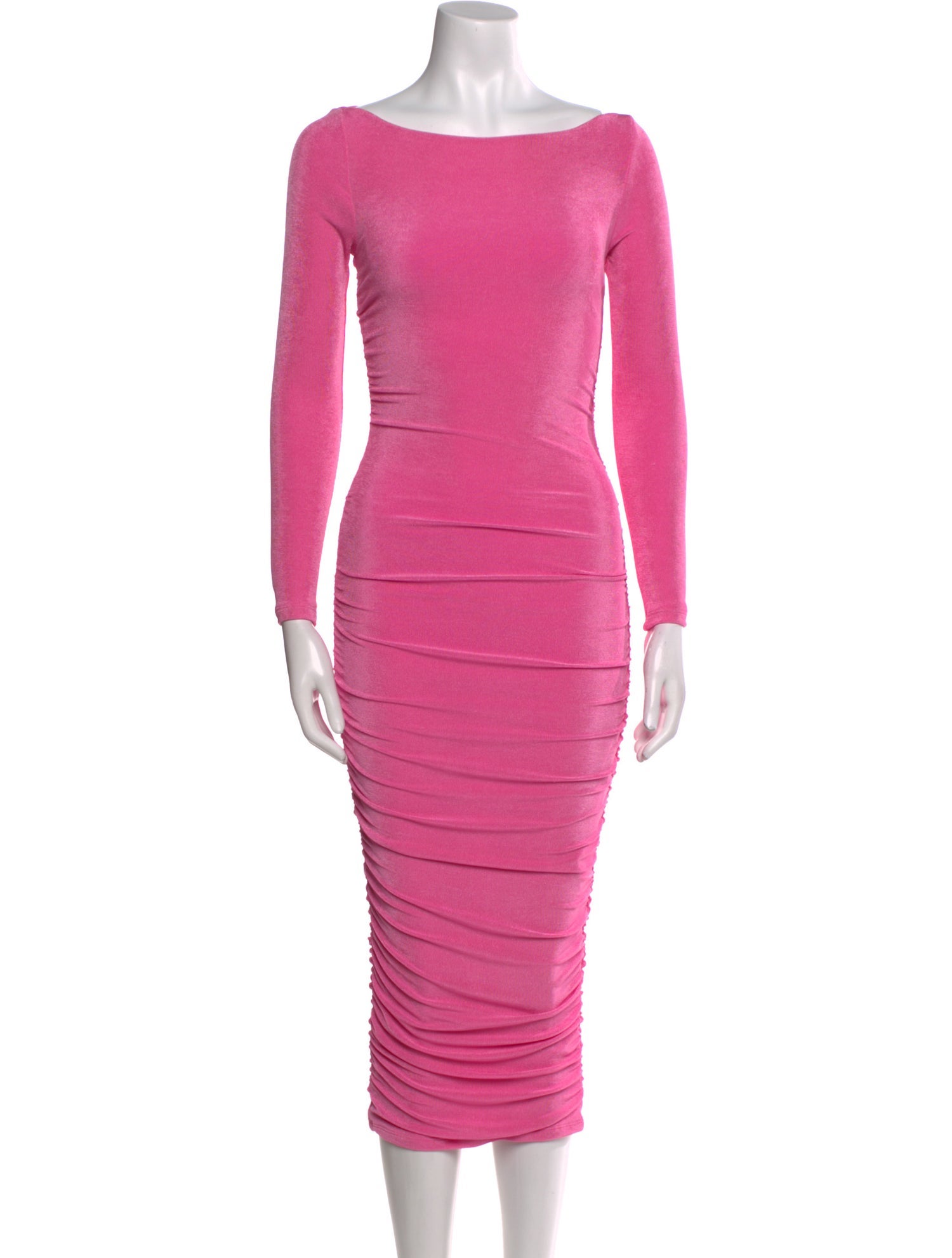 SER.O.YA Bateau Neckline Midi Length Dress