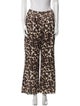 SER.O.YA Animal Print Wide Leg Pants