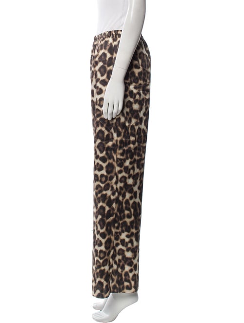 SER.O.YA Animal Print Wide Leg Pants