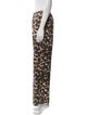 SER.O.YA Animal Print Wide Leg Pants