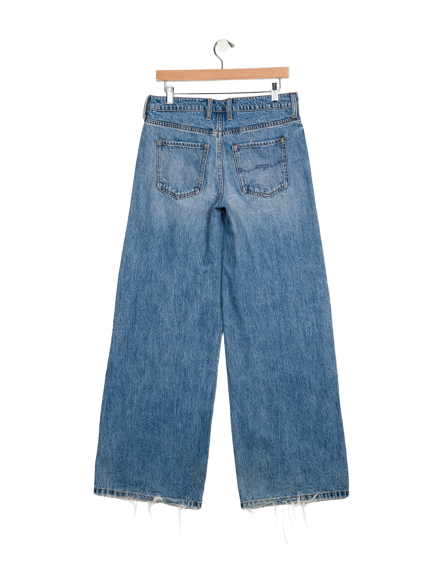 SER.O.YA Mid-Rise Wide Leg Jeans