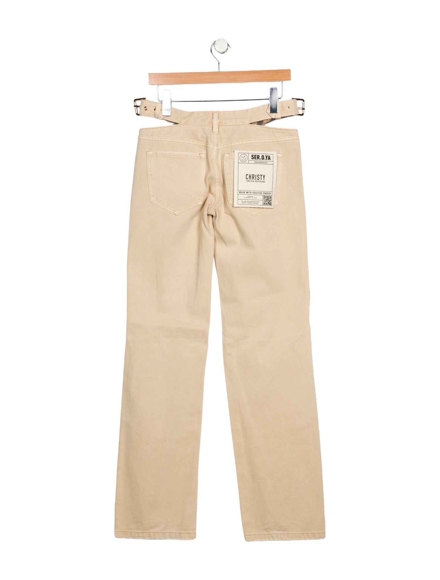 SER.O.YA Mid-Rise Straight Leg Jeans