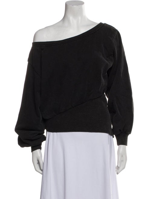 SER.O.YA Asymmetrical Long Sleeve Sweatshirt