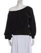 SER.O.YA Asymmetrical Long Sleeve Sweatshirt
