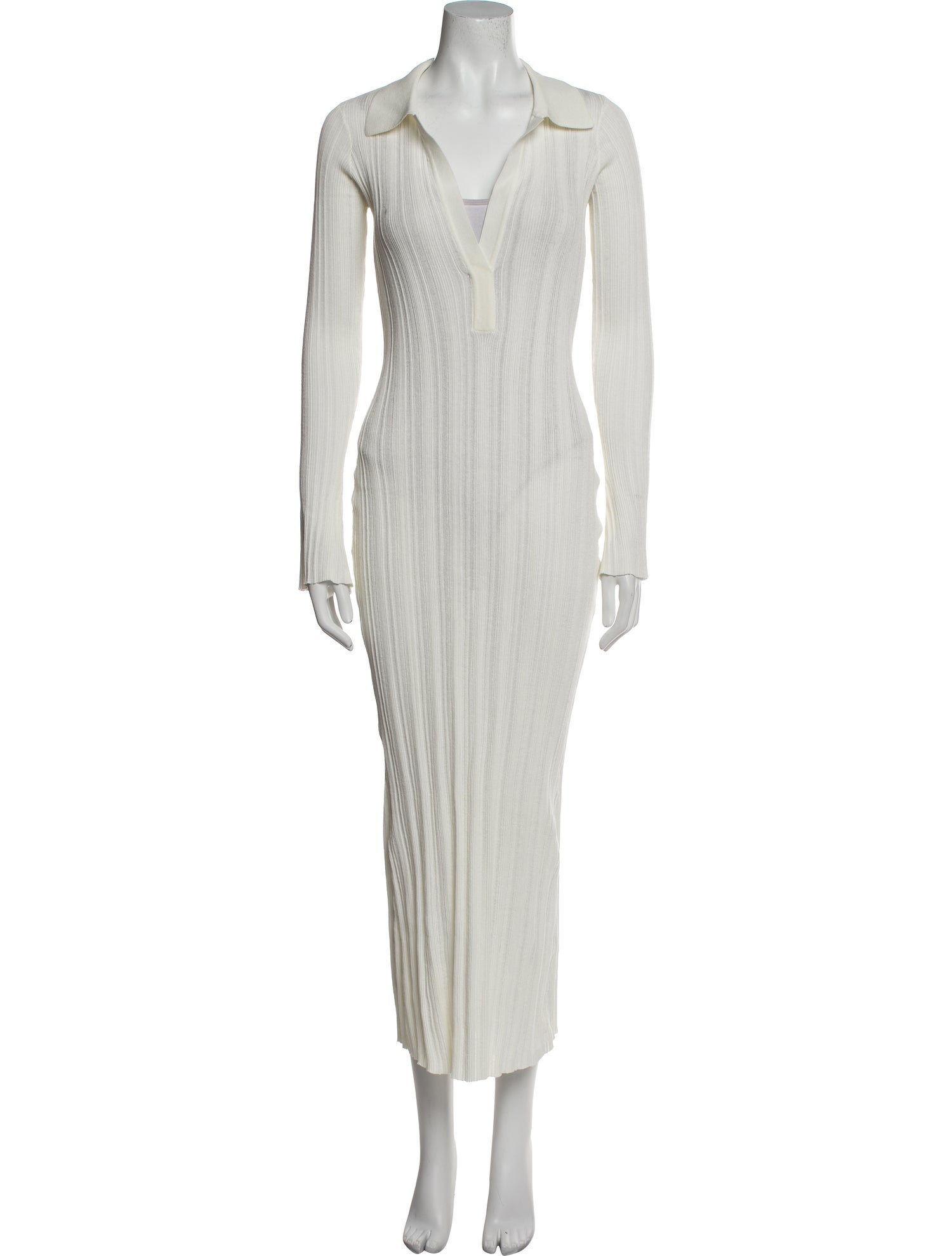 SER.O.YA V-Neck Long Dress