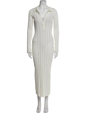 SER.O.YA V-Neck Long Dress