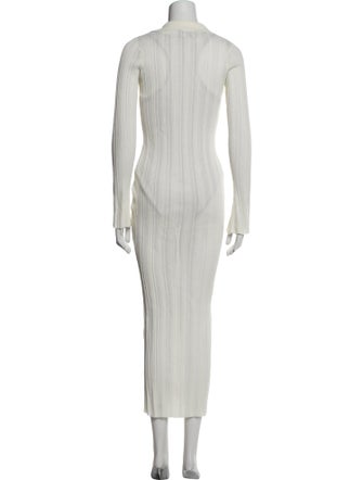 SER.O.YA V-Neck Long Dress