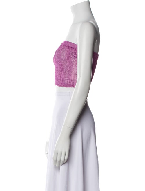 SER.O.YA Strapless Crop Top