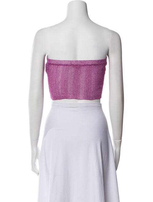 SER.O.YA Strapless Crop Top