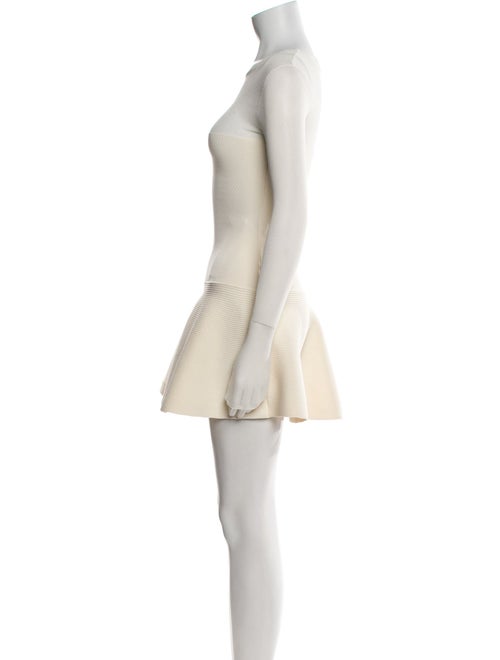 SER.O.YA Bateau Neckline Mini Dress