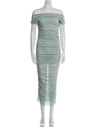 SER.O.YA Off-The-Shoulder Long Dress