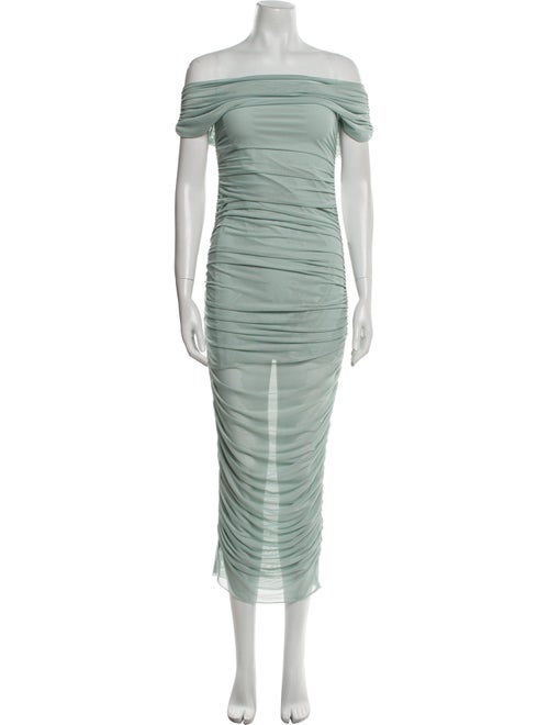 SER.O.YA Off-The-Shoulder Long Dress