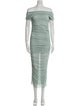 SER.O.YA Off-The-Shoulder Long Dress