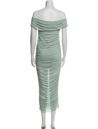 SER.O.YA Off-The-Shoulder Long Dress