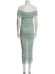 SER.O.YA Off-The-Shoulder Long Dress