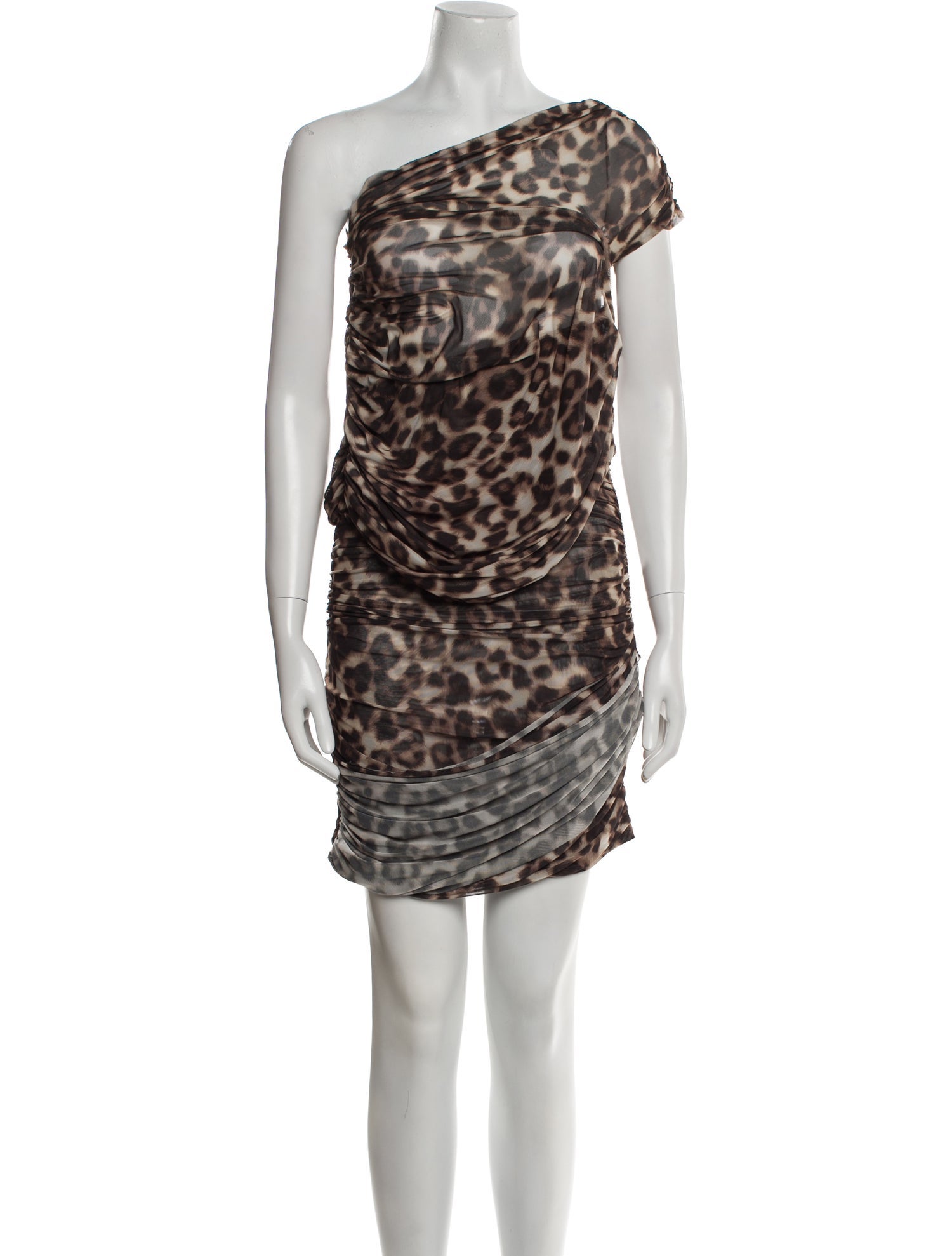 SER.O.YA Animal Print Mini Dress