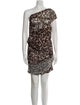 SER.O.YA Animal Print Mini Dress