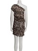SER.O.YA Animal Print Mini Dress