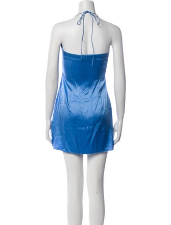 SER.O.YA Silk Mini Dress