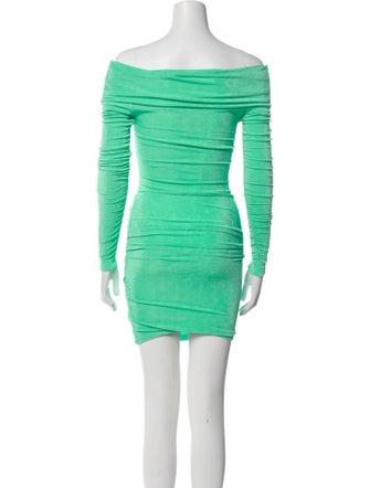 SER.O.YA Off-The-Shoulder Mini Dress