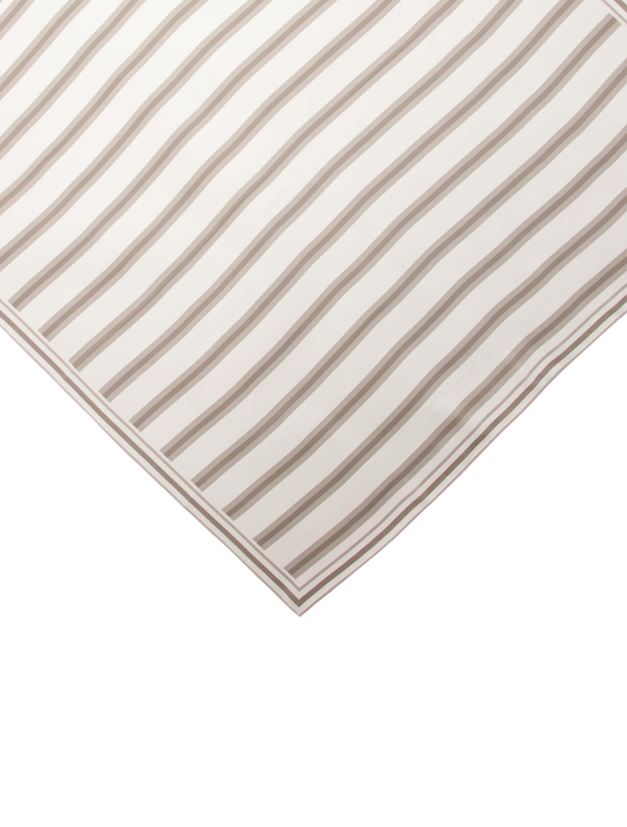 SER.O.YA Silk Striped Scarf w/ Tags