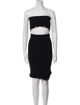 SER.O.YA Striped Mini Dress