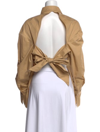 SER.O.YA Long Sleeve Button-Up Top