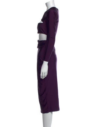 SER.O.YA Nylon Midi Length Dress