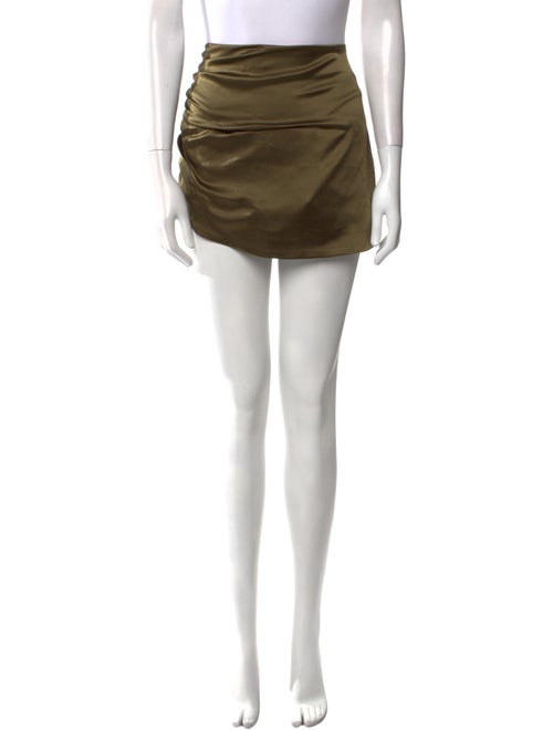SER.O.YA Silk Mini Skirt