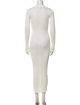 SER.O.YA V-Neck Long Dress