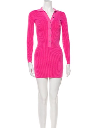 SER.O.YA V-Neck Mini Dress