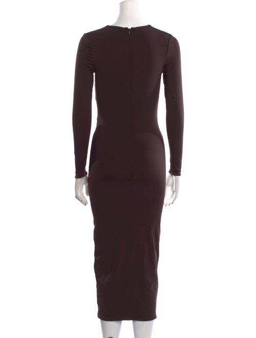 SER.O.YA Crew Neck Midi Length Dress