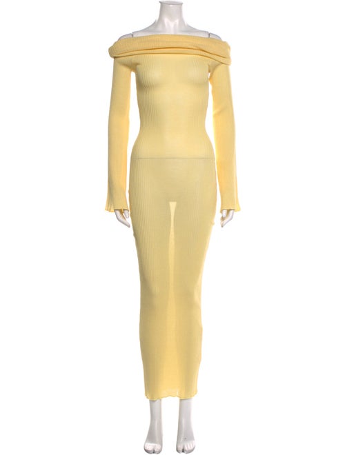 SER.O.YA Off-The-Shoulder Long Dress