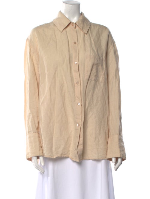 SER.O.YA Long Sleeve Button-Up Top