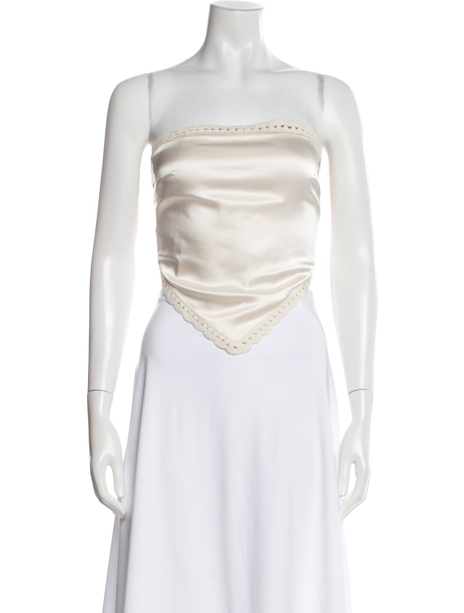 SER.O.YA Strapless Crop Top w/ Tags