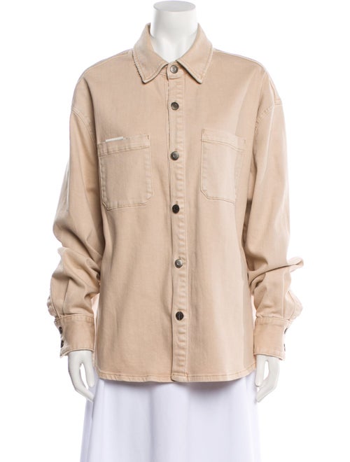 SER.O.YA Long Sleeve Button-Up Top