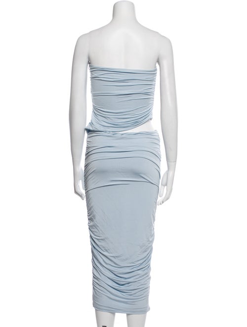 SER.O.YA Strapless Midi Length Dress