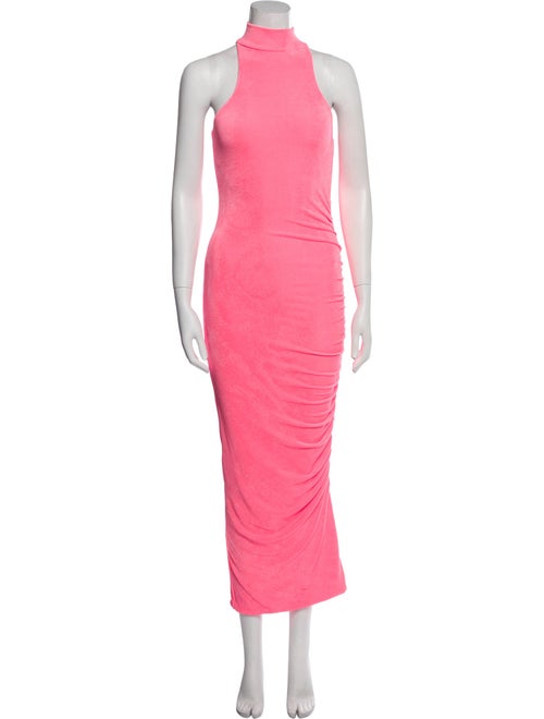 SER.O.YA Mock Neck Long Dress