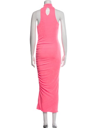 SER.O.YA Mock Neck Long Dress