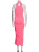SER.O.YA Mock Neck Long Dress