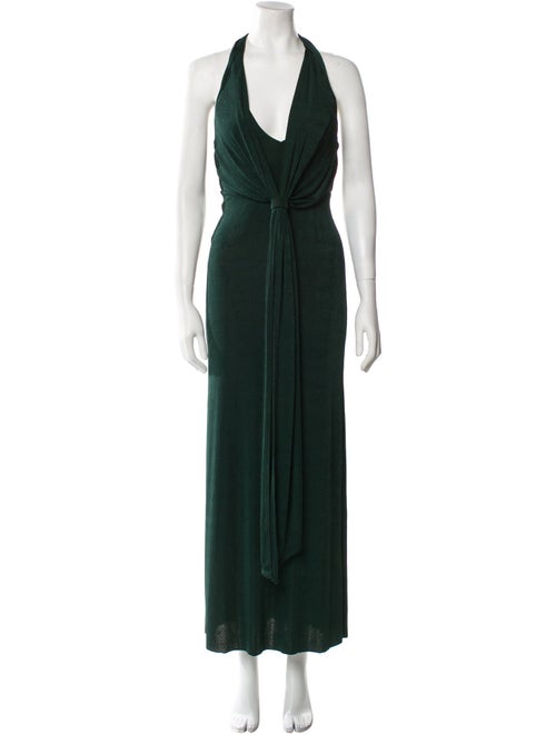 SER.O.YA Halterneck Long Dress