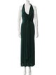 SER.O.YA Halterneck Long Dress