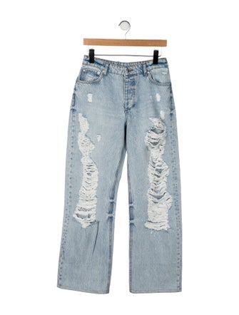 SER.O.YA Mid-Rise Wide Leg Jeans