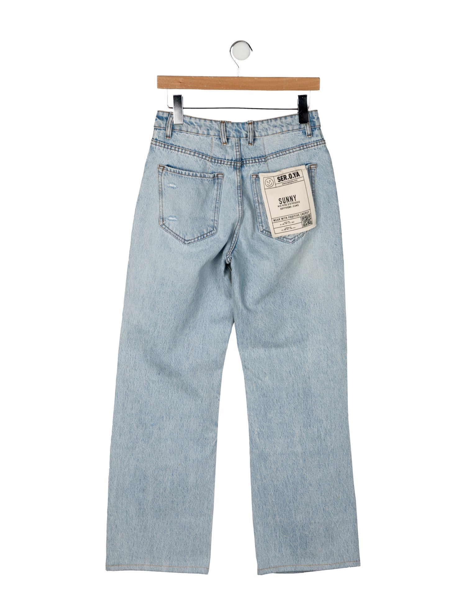 SER.O.YA Mid-Rise Wide Leg Jeans