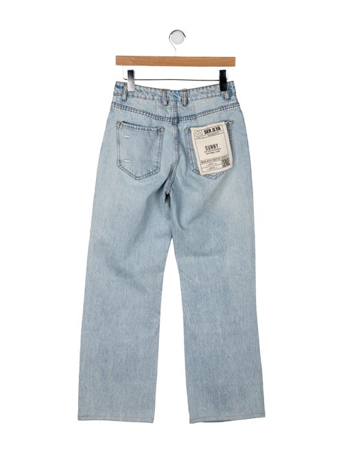 SER.O.YA Mid-Rise Wide Leg Jeans