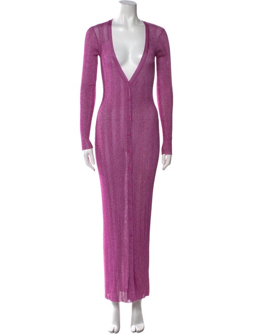 SER.O.YA Striped Long Dress