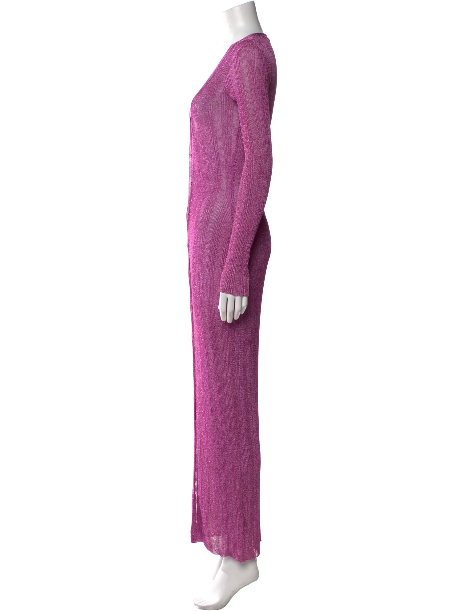 SER.O.YA Striped Long Dress