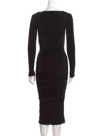 SER.O.YA Bateau Neckline Long Dress