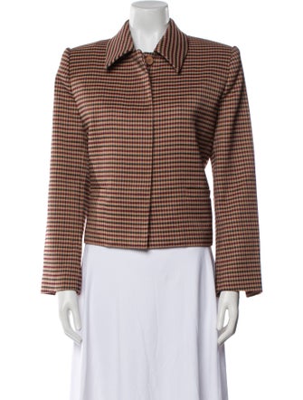 SER.O.YA Plaid Print Blazer