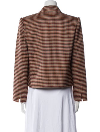 SER.O.YA Plaid Print Blazer